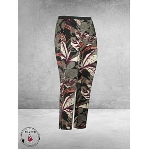 PLUS BASICS Broek/Pants Mystic Leaves